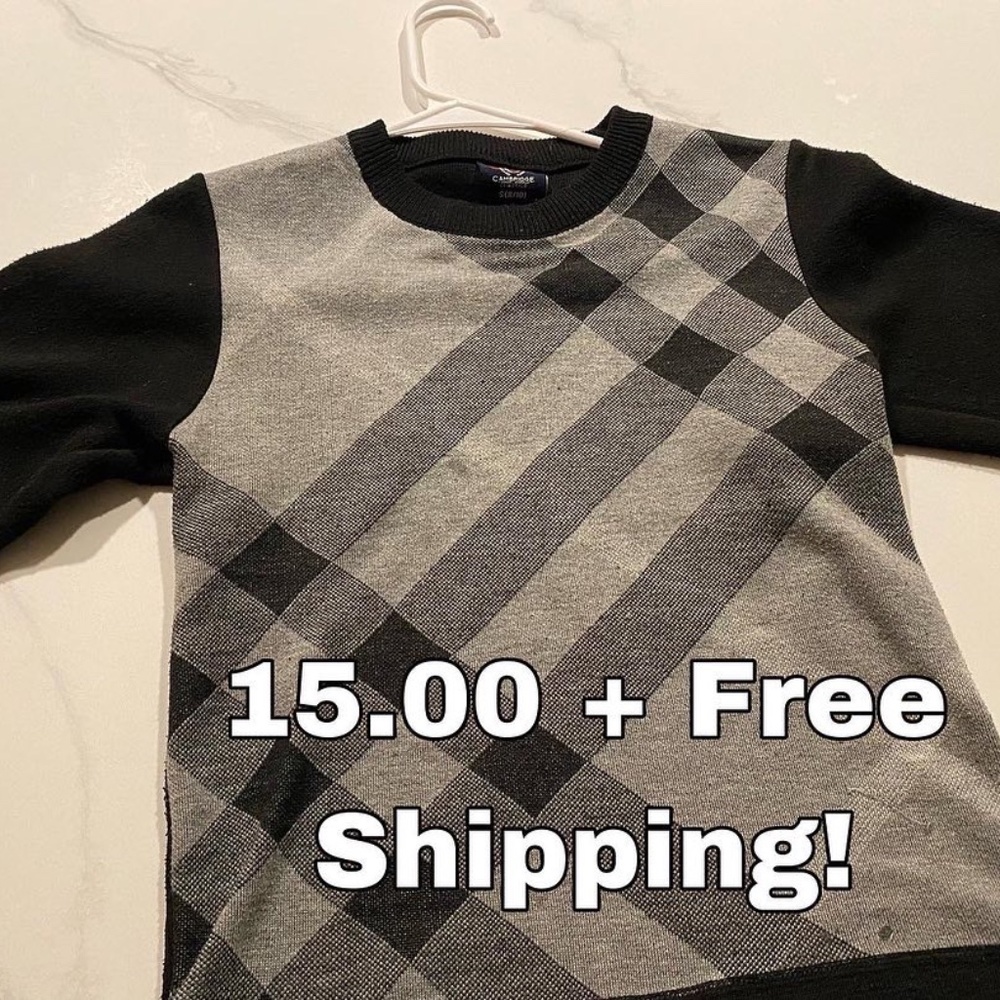 Argyle Sweater XS
